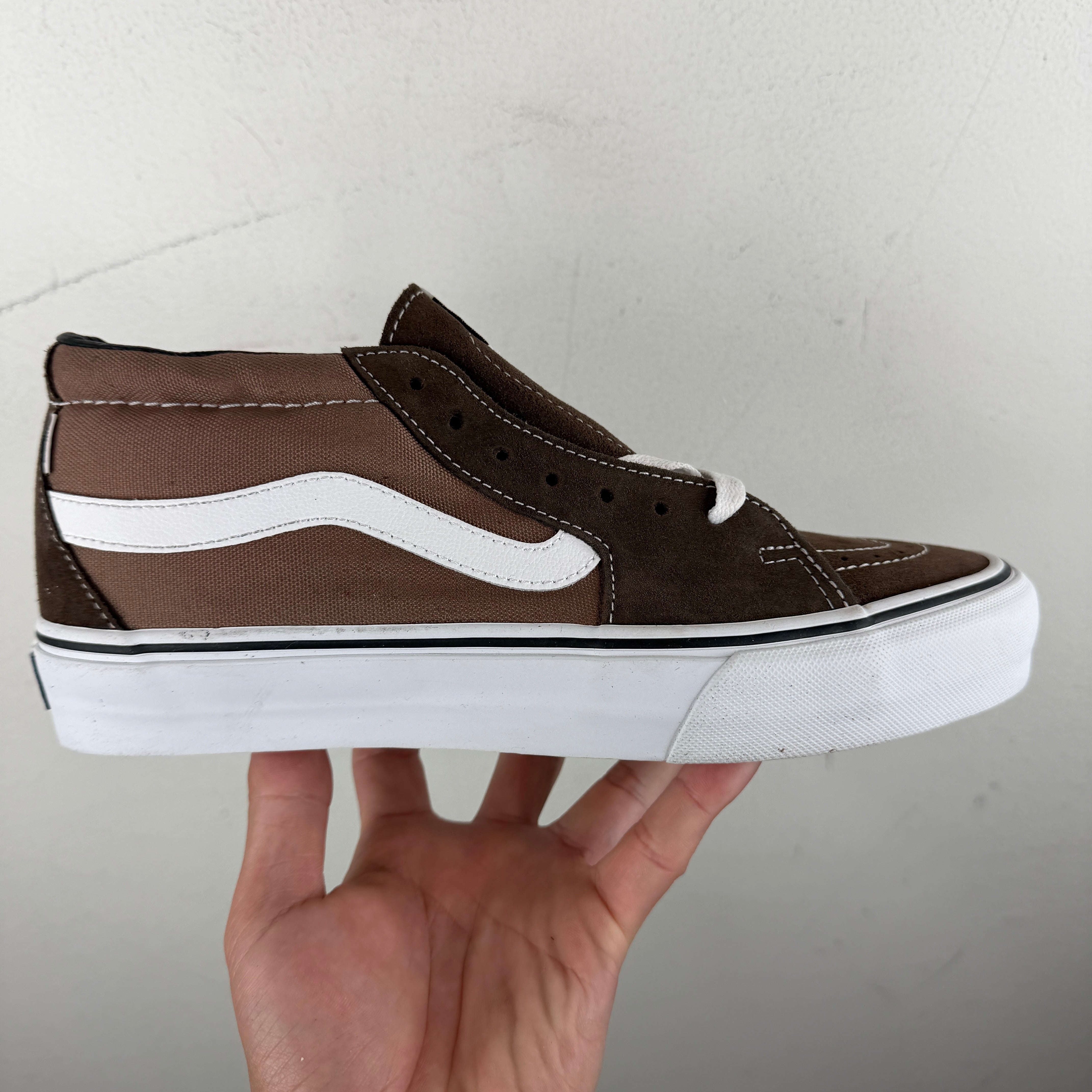 JJJJound Vans Brown Sk8-Mid LX Sneakers – www.Lukes.store