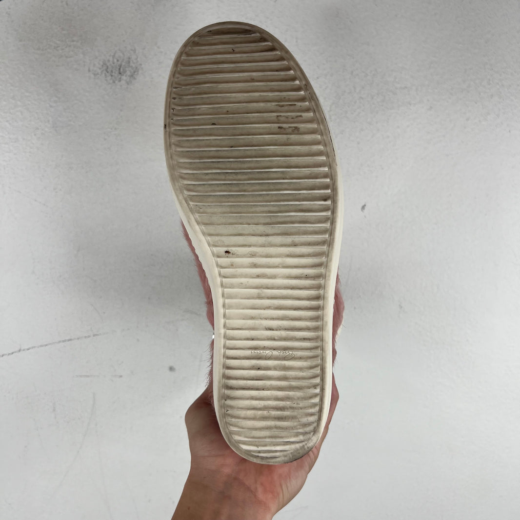 Rick Owens Pink Pony Hair Geobaskets