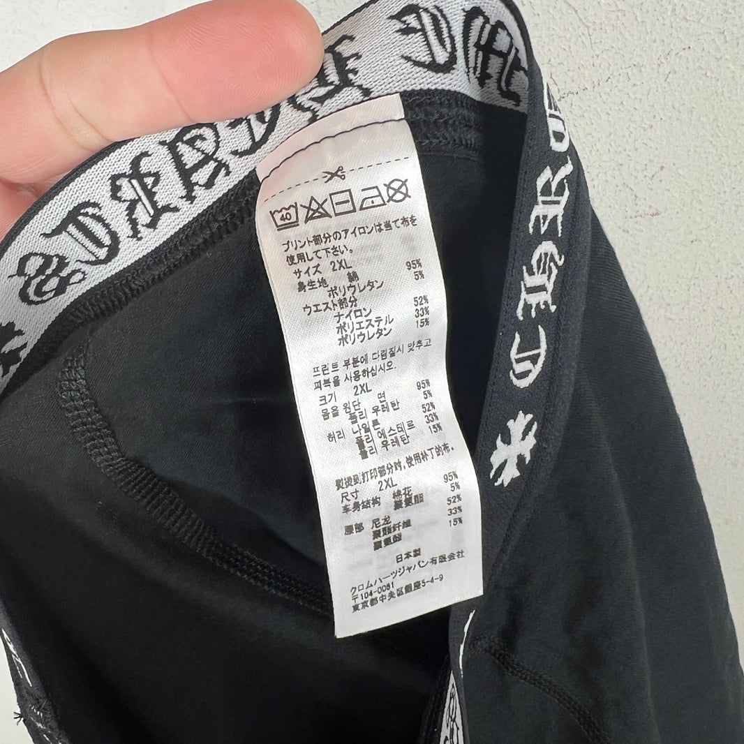 Chrome Hearts Black Underwear