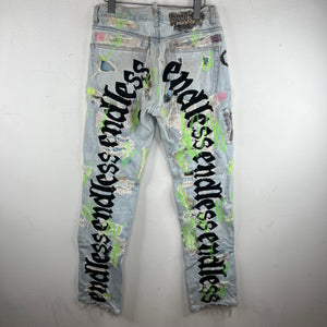 Endless Denim OG Boro Spellout Jeans