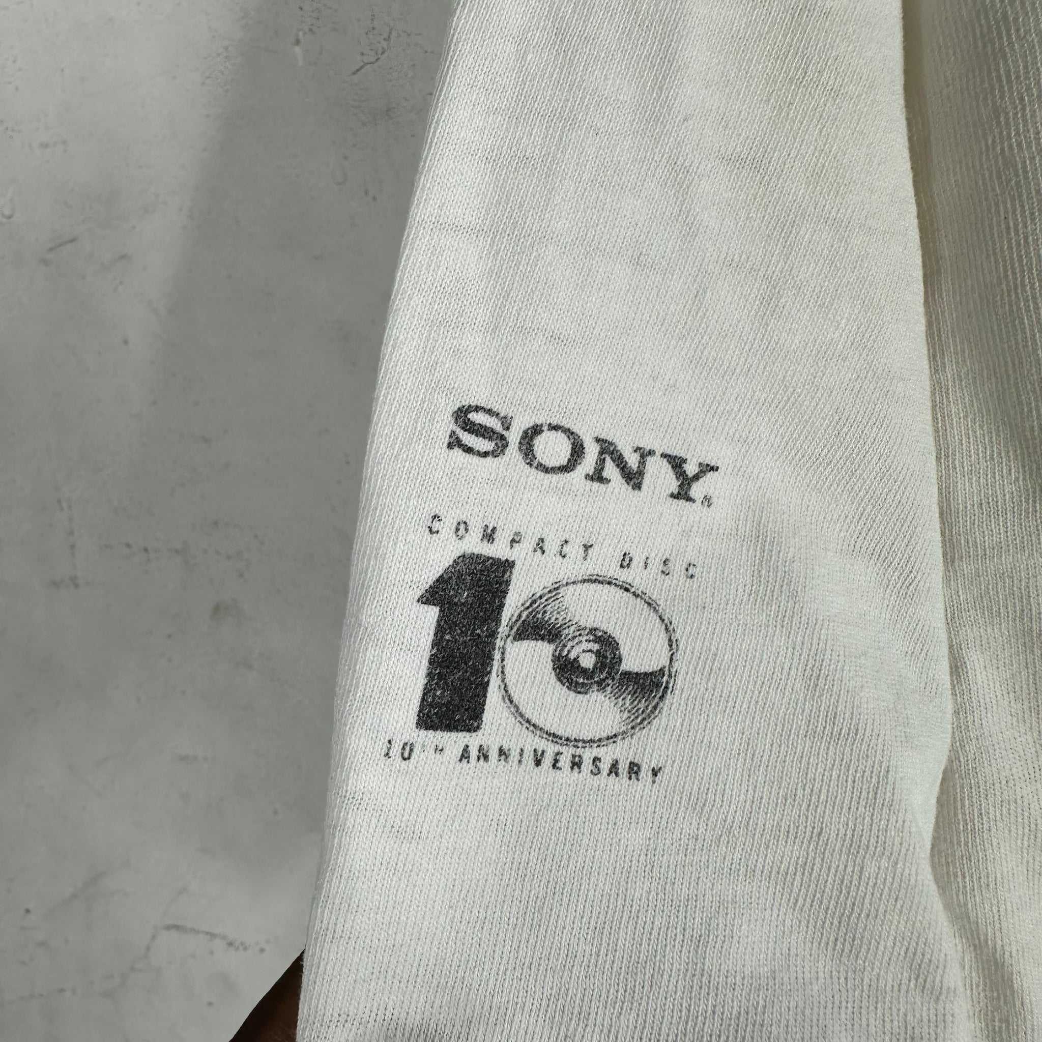 Vintage Sony CD VMA Promo T-Shirt