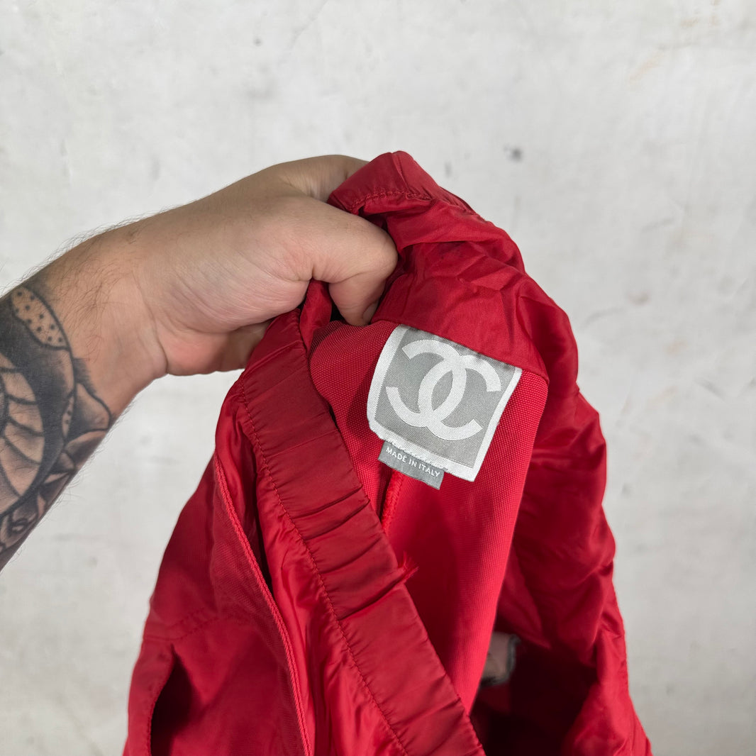 Chanel Women's Red Ski Pants