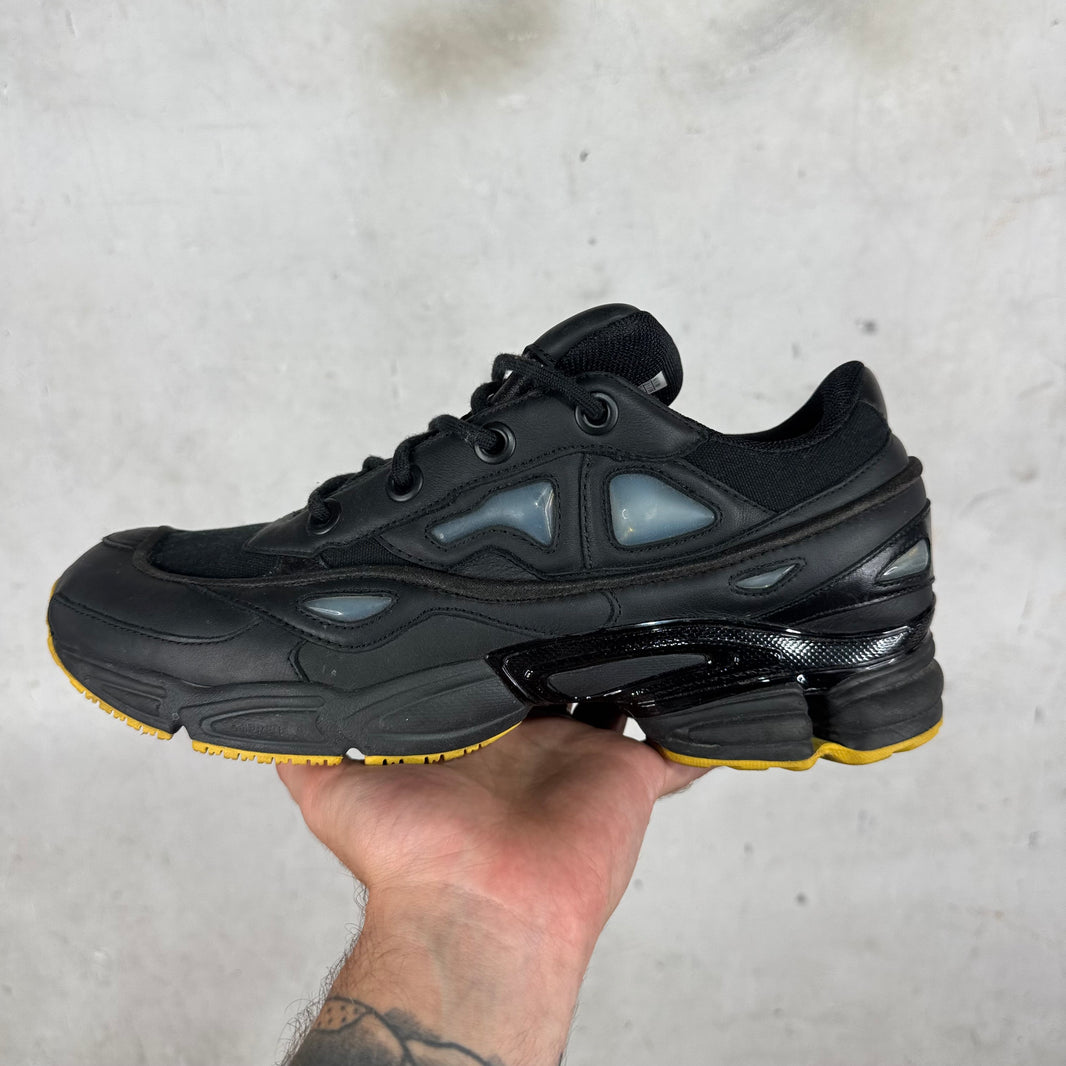 Raf Simons x Adidas Black Ozweegos