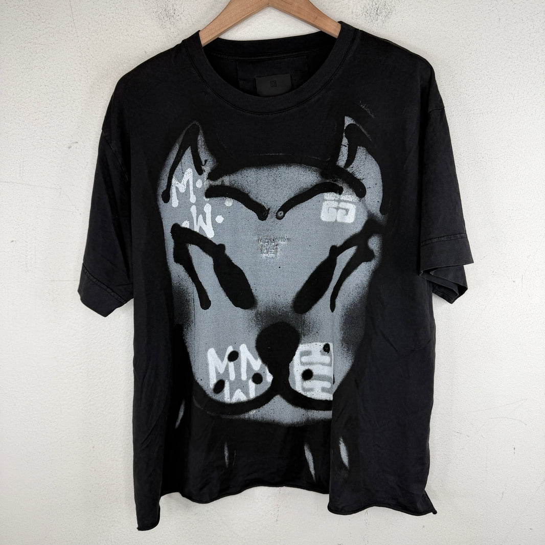 Givenchy Cropped Chito Airbrush T-Shirt