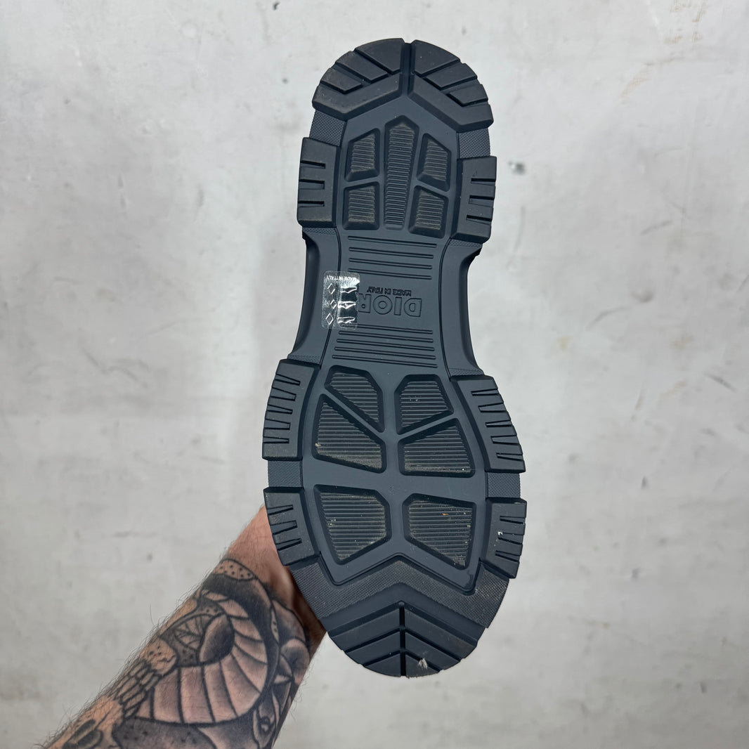 Dior Rubber Lace Up Boots