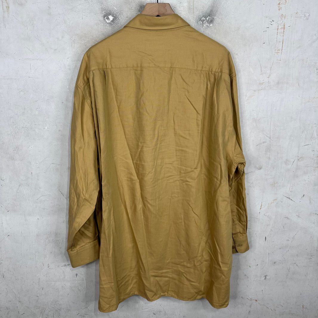 Zegna Tan Overshirt