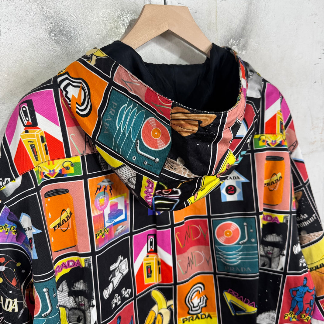 Prada Grid Comic Jacket