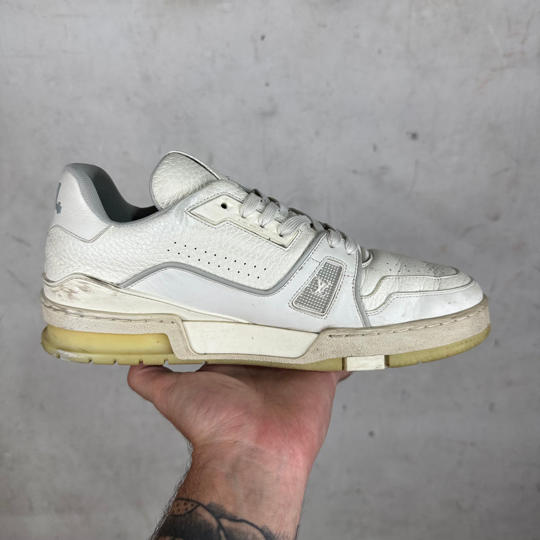 Louis Vuitton White Trainer Lows