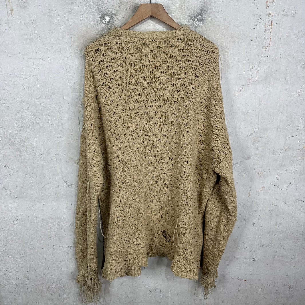 Our Legacy Distressed Popover Roundneck Sweater
