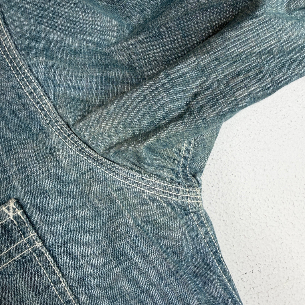 Neighborhood Stencil Denim Shirt