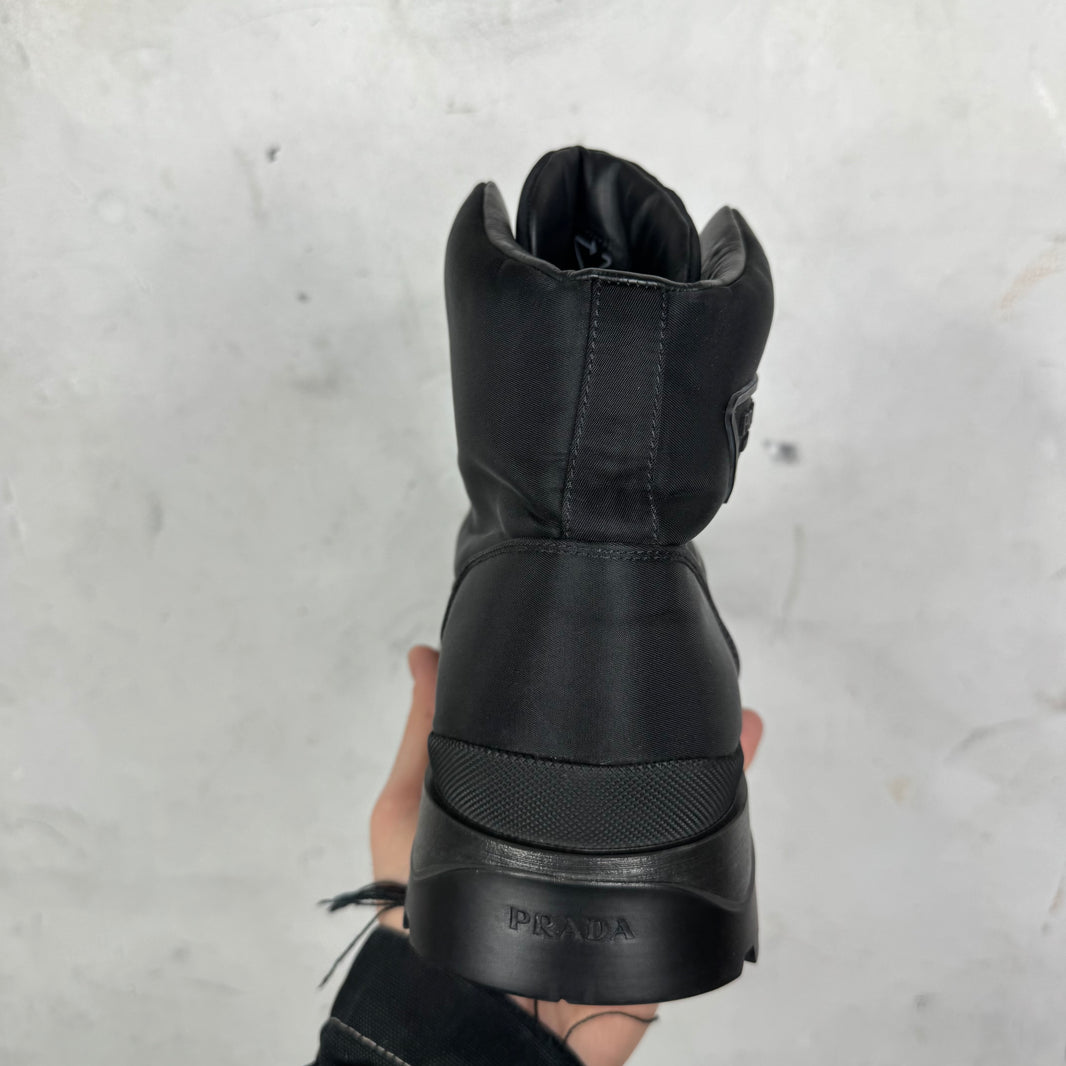 Prada ReNylon Brixxen Boots