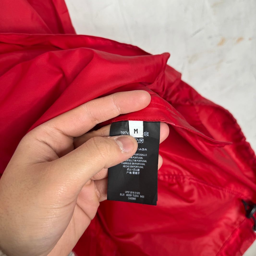 Balenciaga Smoked Logo Windbreaker Jacket