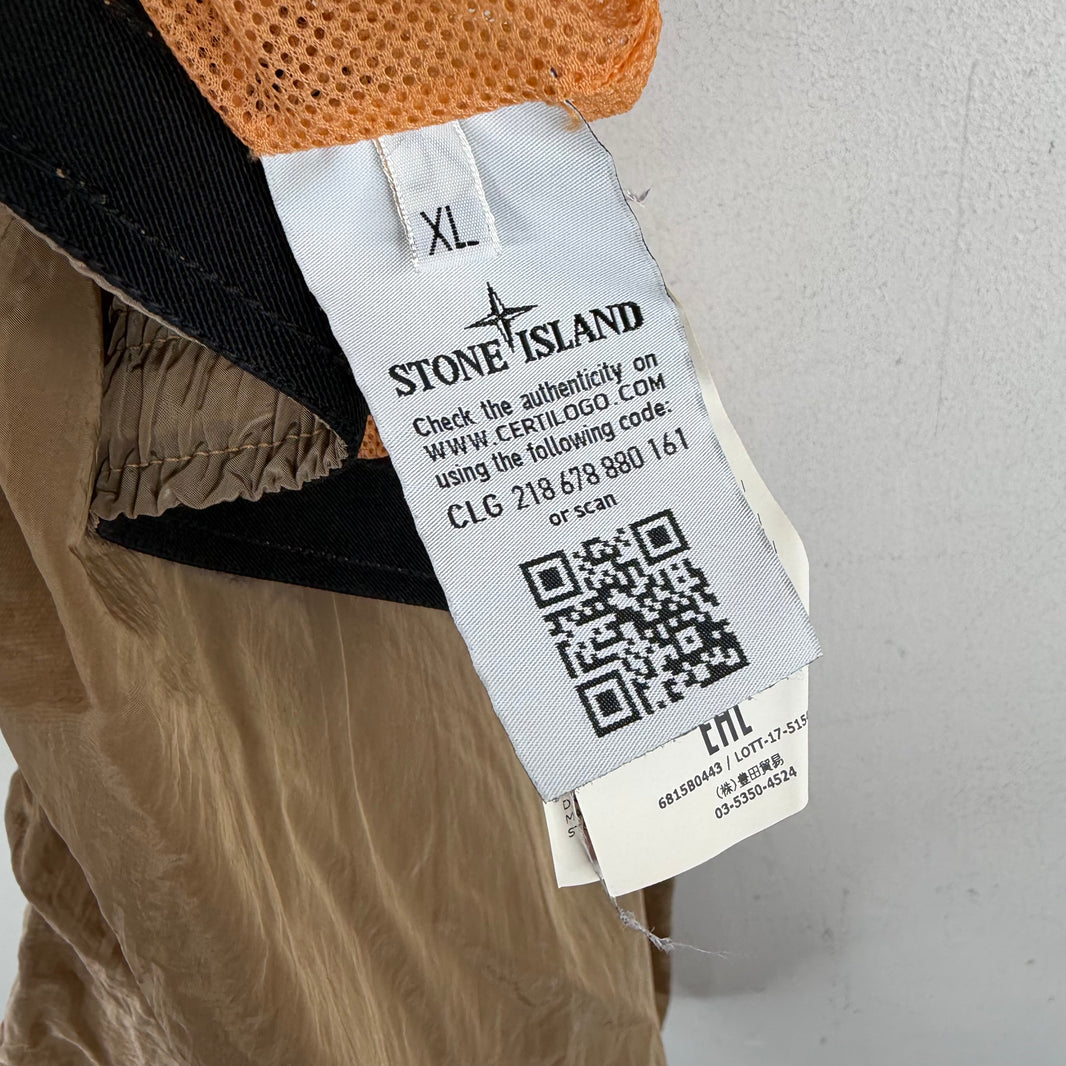 Stone Island Brown/Orange Reflective Shorts