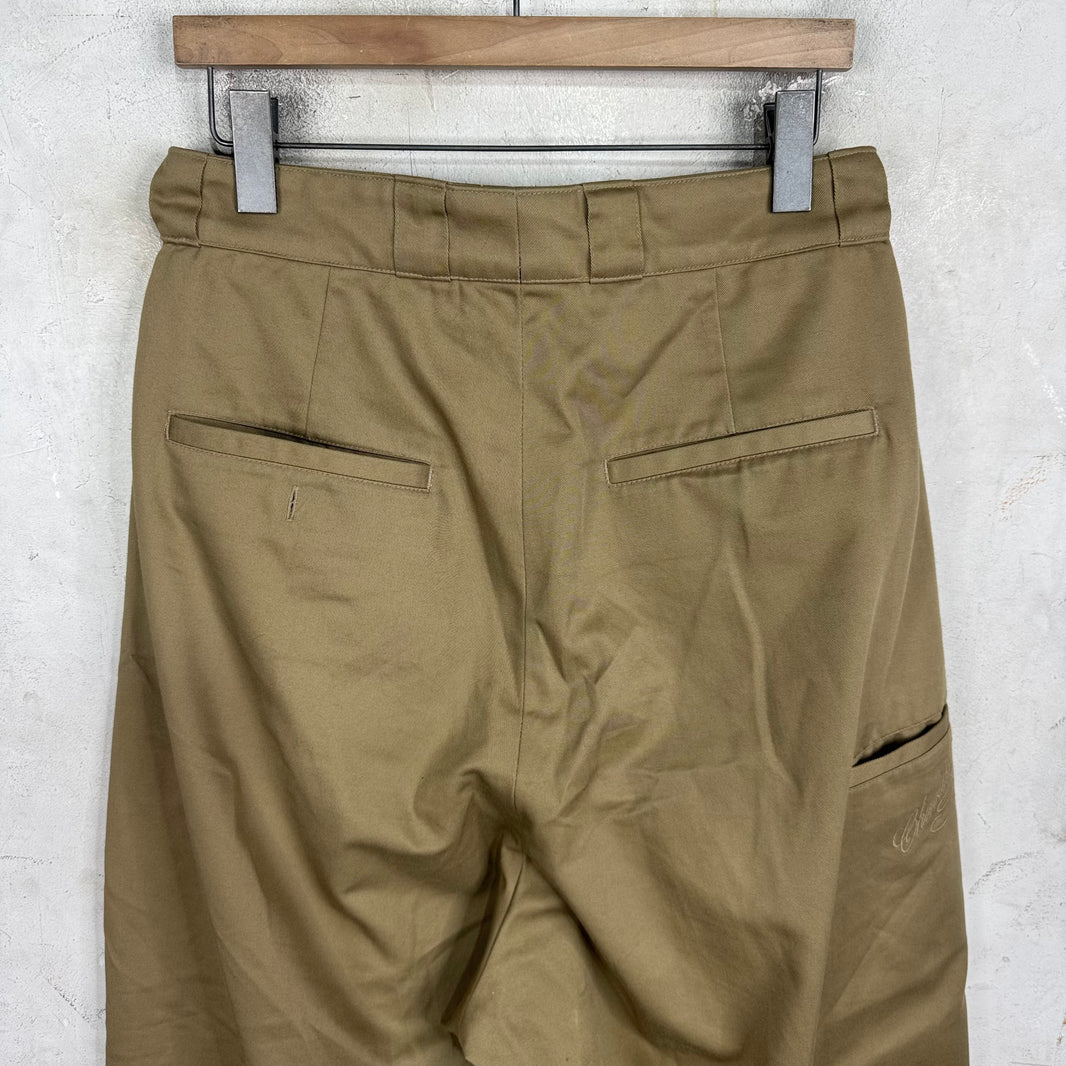 Willy Chavarria Wide Khaki Work Pants