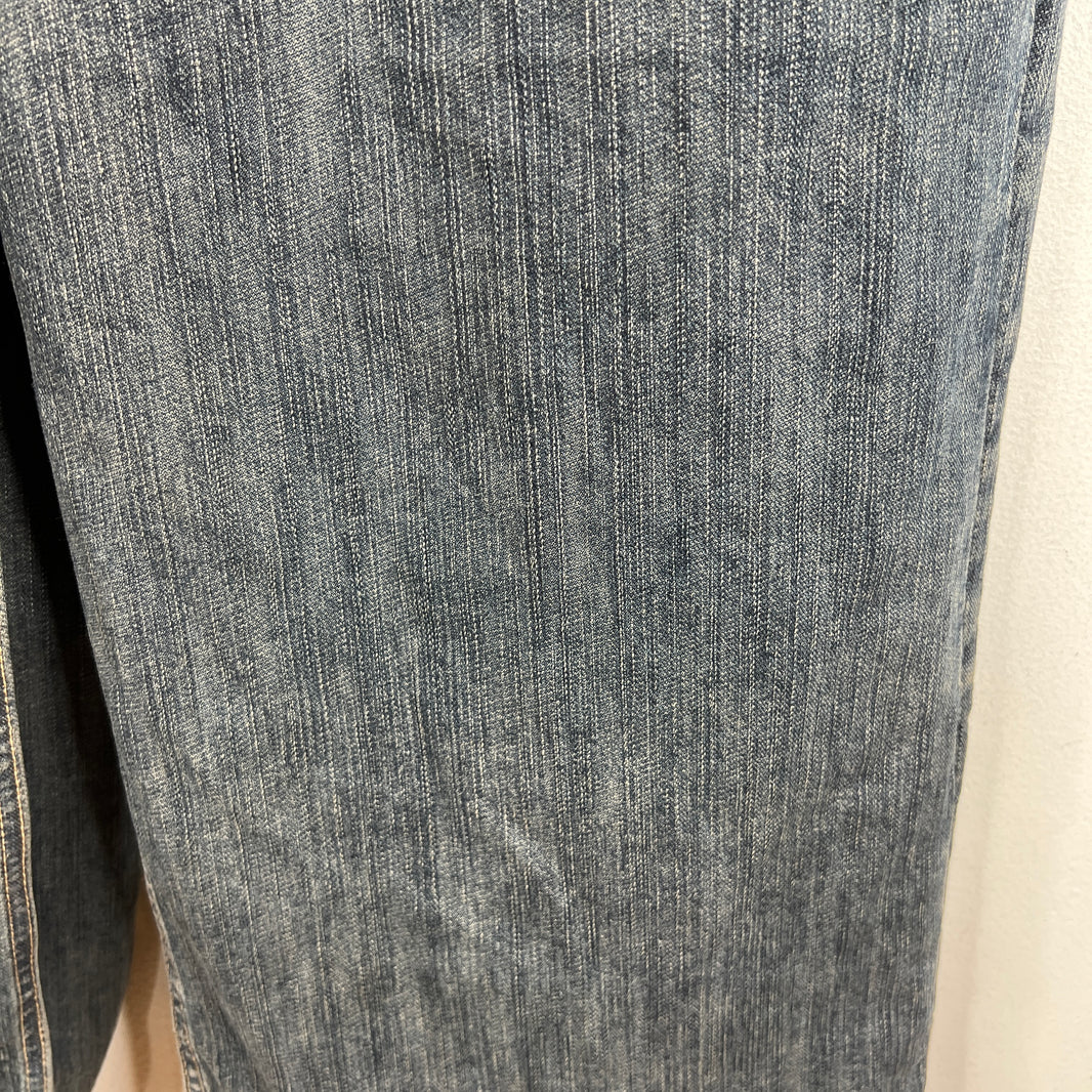 Balenciaga Blue Washed Apron Jeans