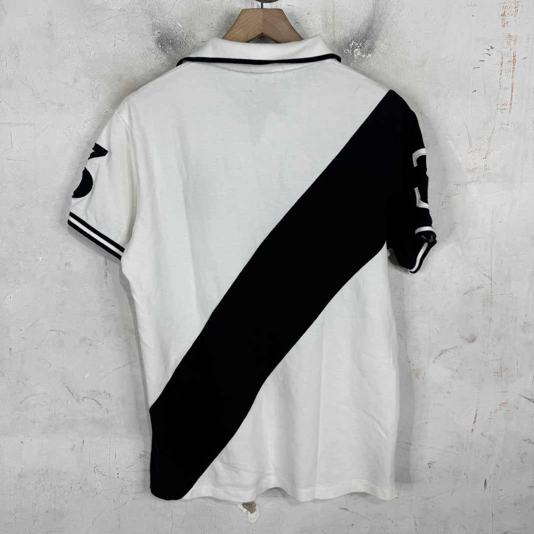 Ralph Lauren Crest Big Pony Striped Polo