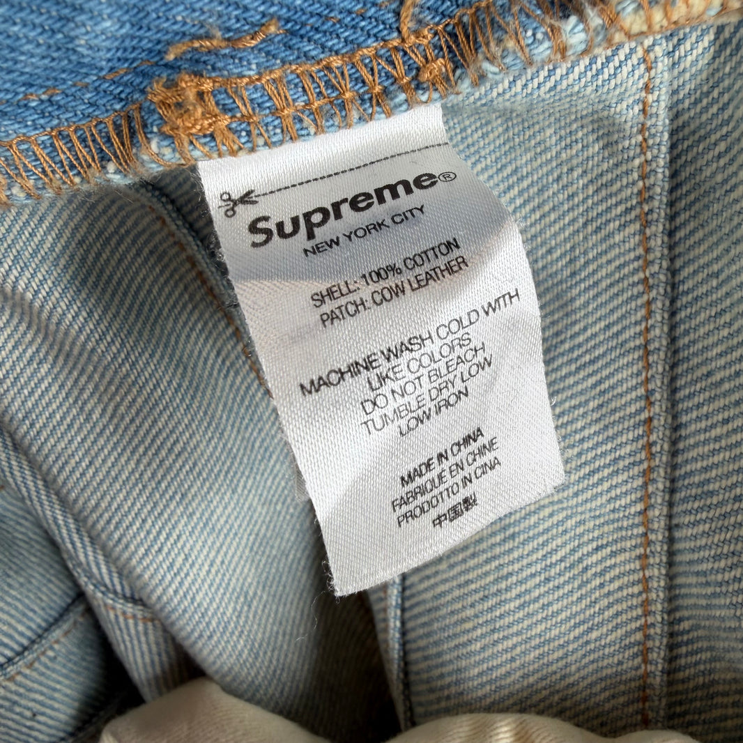 Supreme Blue Layered Jeans