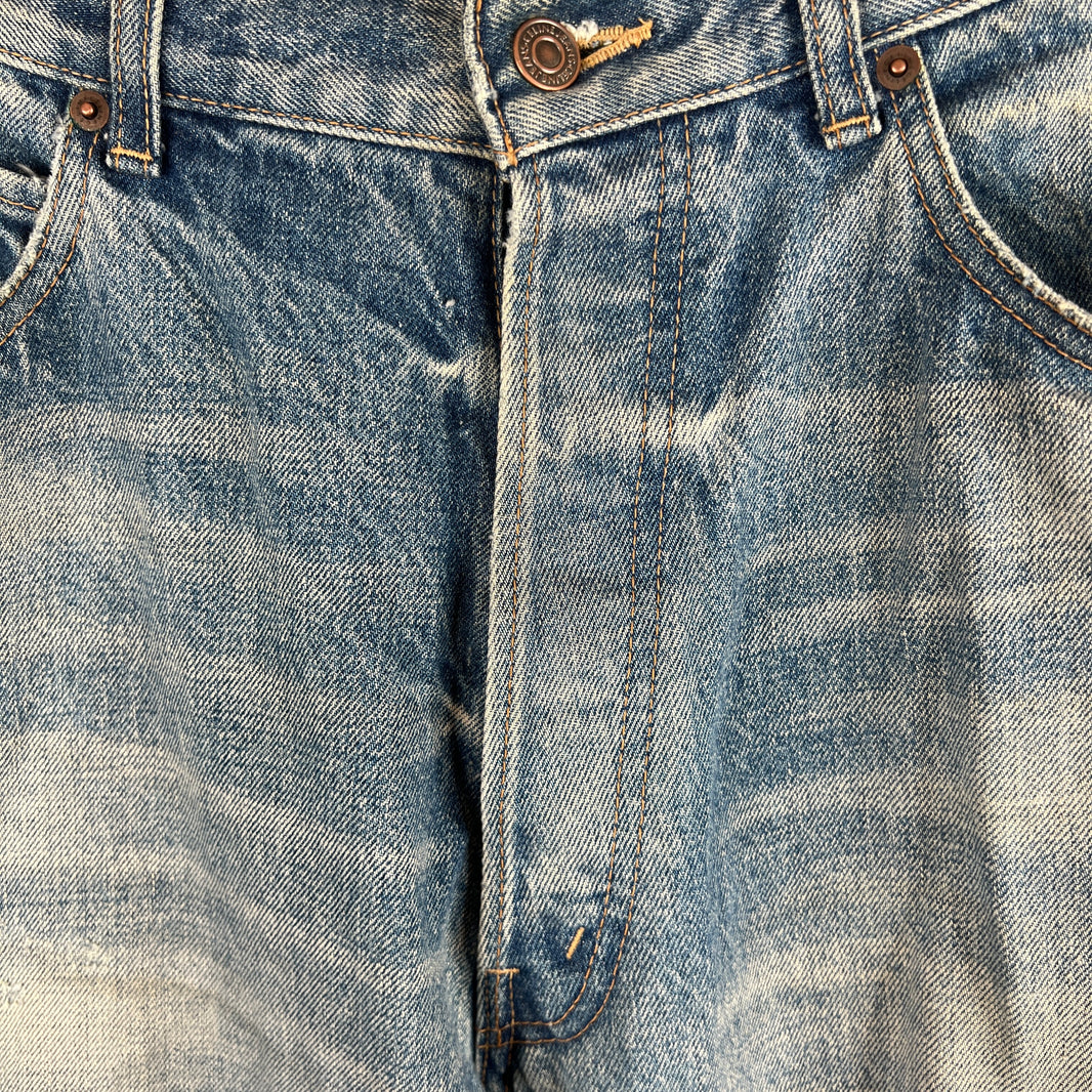 Celine Blue Kurt Distressed Denim Jeans