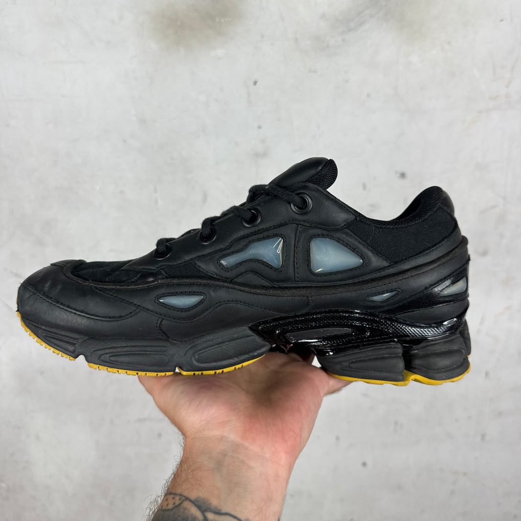 Raf Simons x Adidas Black Ozweegos