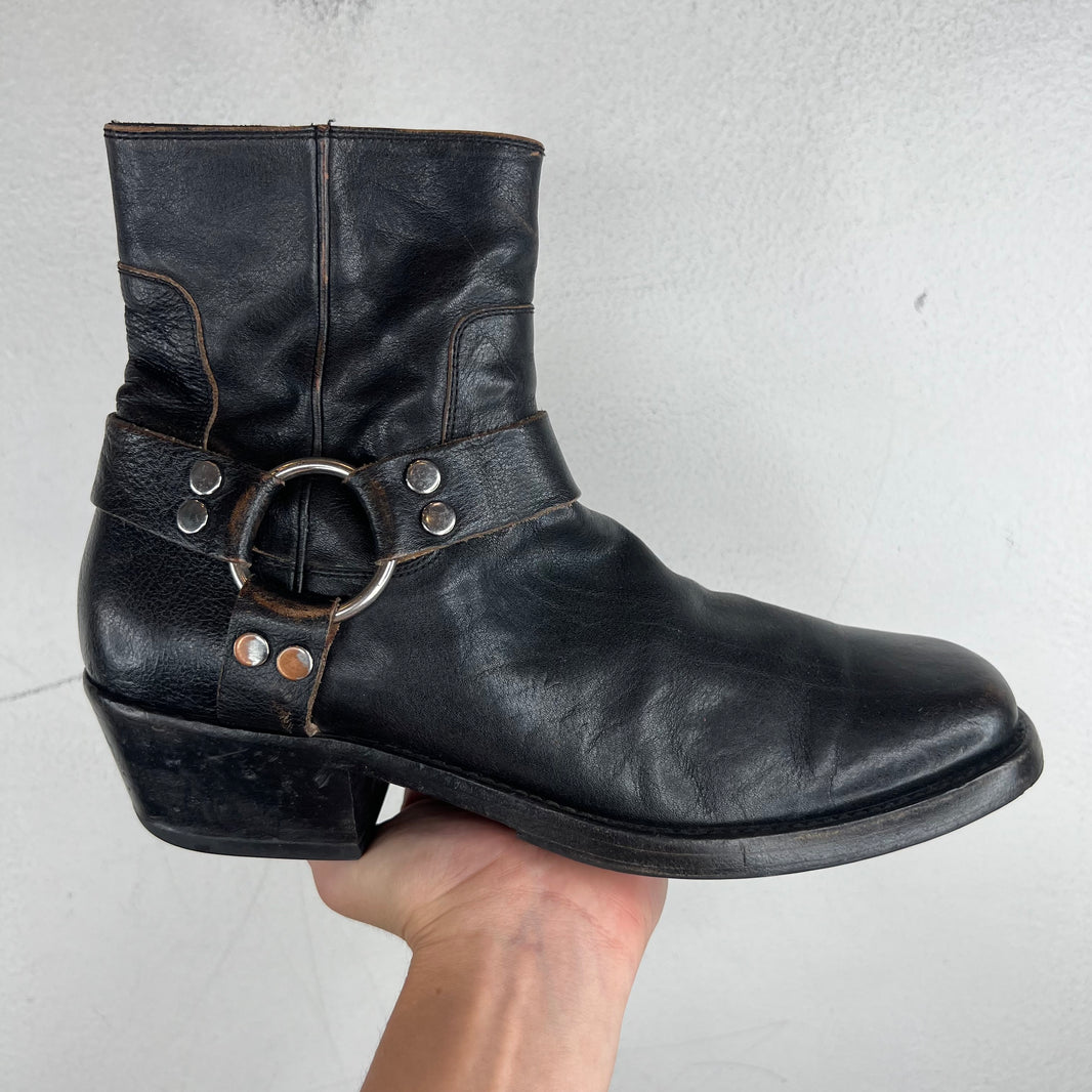 Balenciaga Harness Leather Boots