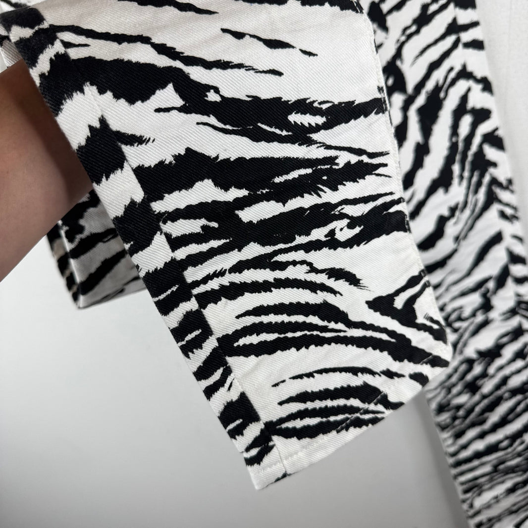 Saint Laurent D01 Zebra Jeans