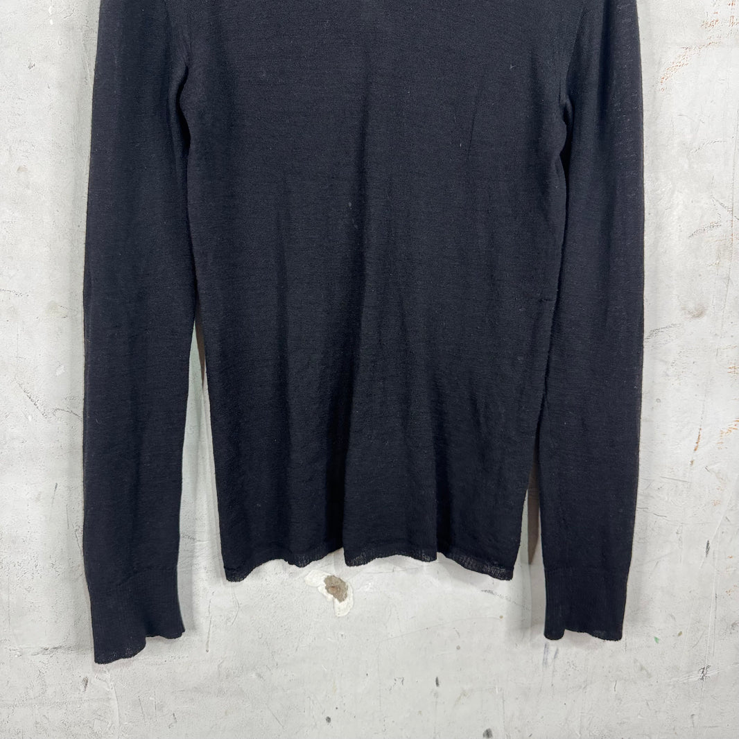 Rick Owens Naska Thin Wool Sweater