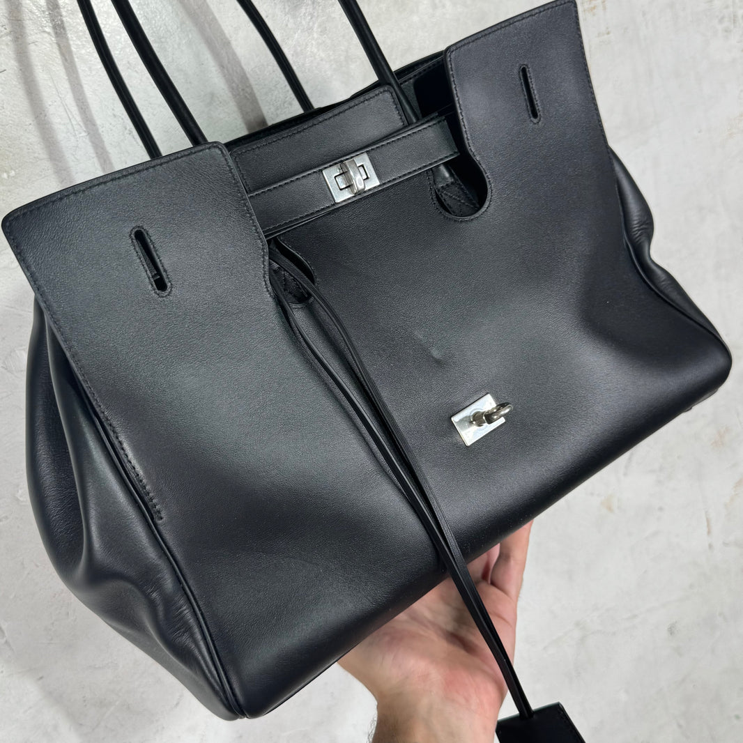 Balenciaga Black Medium Bel Air Bag