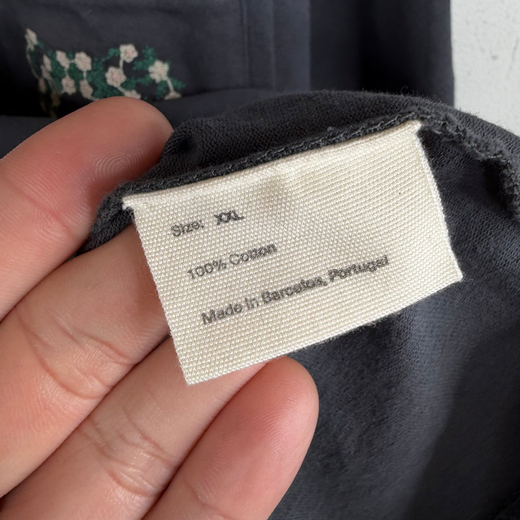 Bode Floral Chainstitch Pocket Shirt