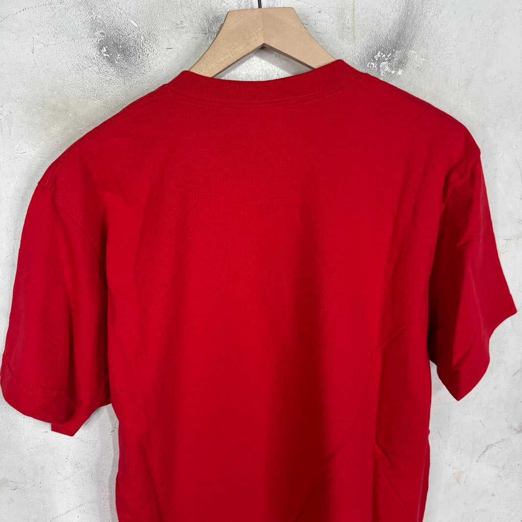 Supreme Red Morrisey Test Print Sample 4 T-Shirt