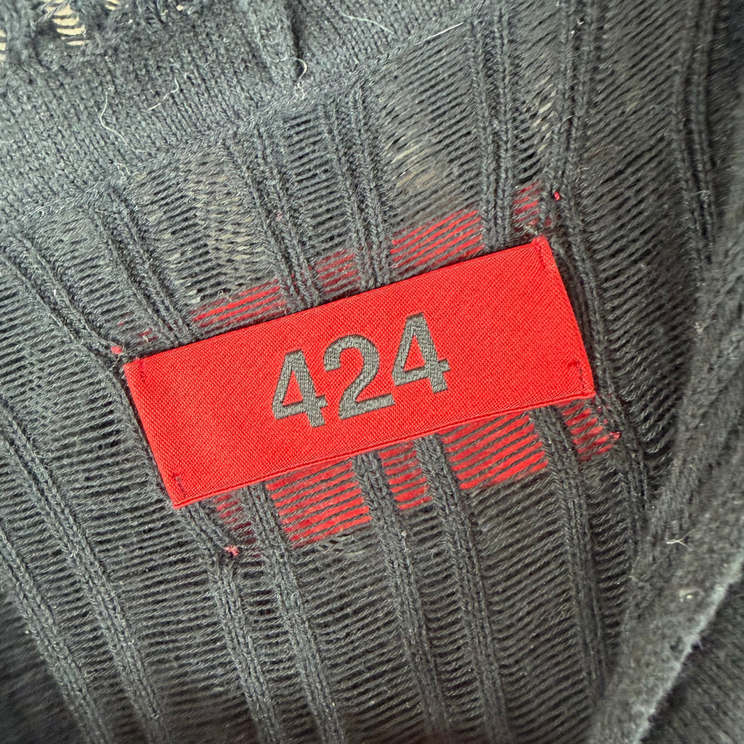 424 Knit Pullover Hoodie