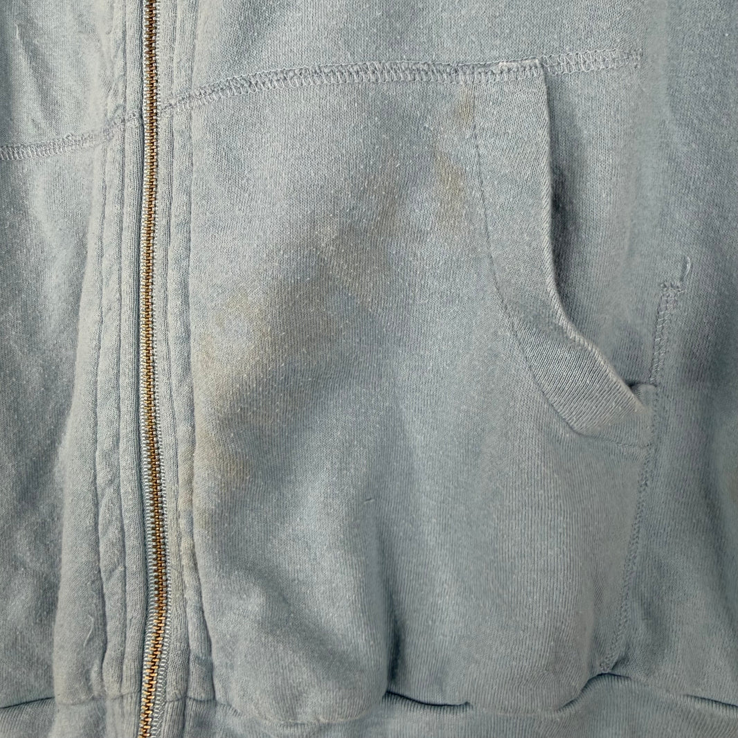 Hysteric Glamour Light Blue Star Zip-Up Hoodie
