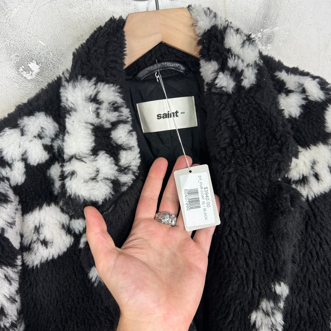 Saint Michael x Denim Tears Fleece Wreath Coat