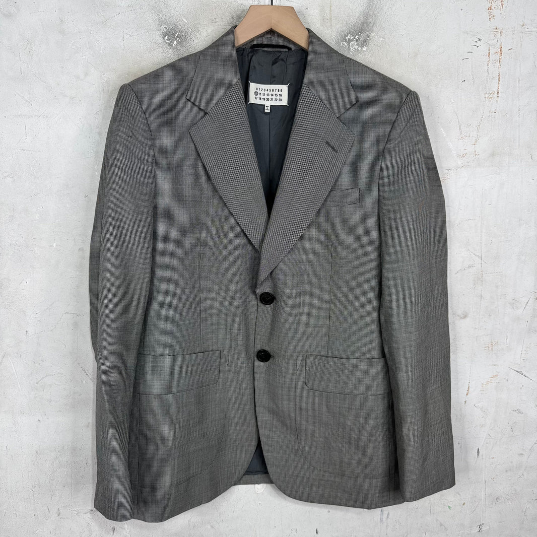 Margiela Houndstooth 2 Piece Suit Set