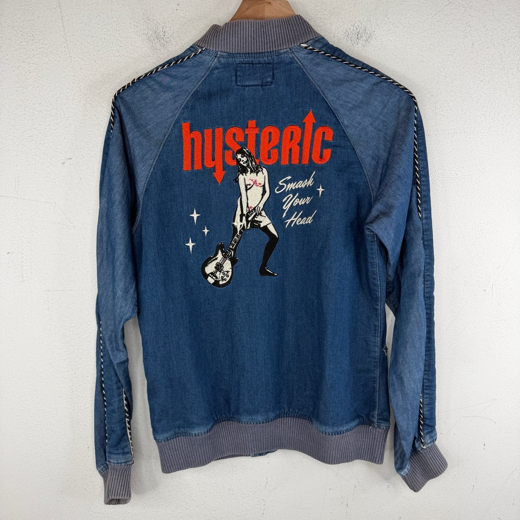 Hysteric Glamour Smash Your Head Zip Jacket