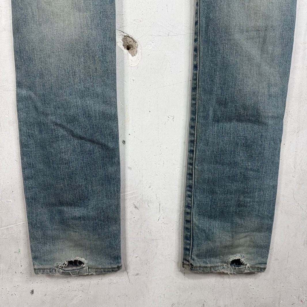Saint Laurent D02 Crash Denim