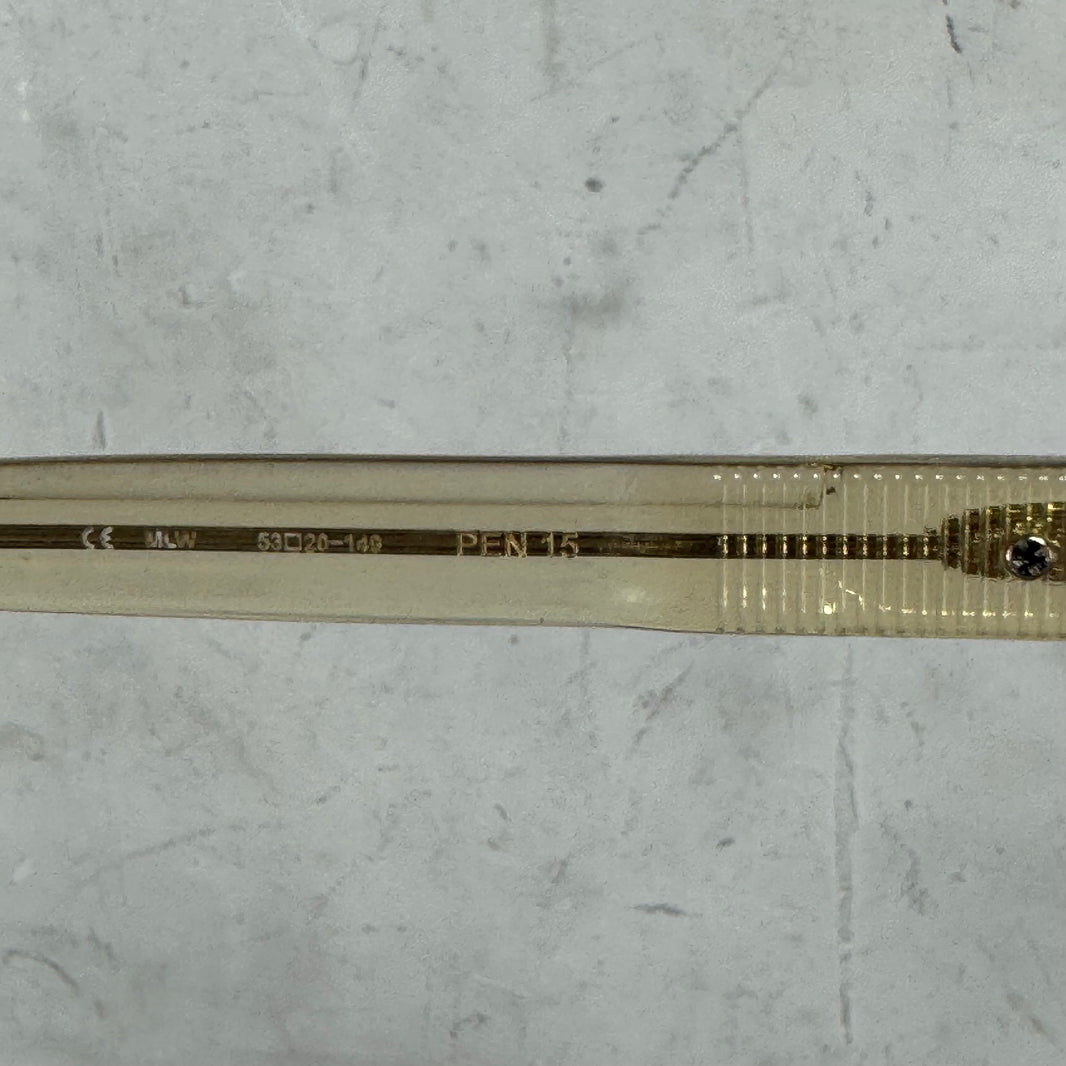 Chrome Hearts Yellow Translucent Penn 15 Glasses