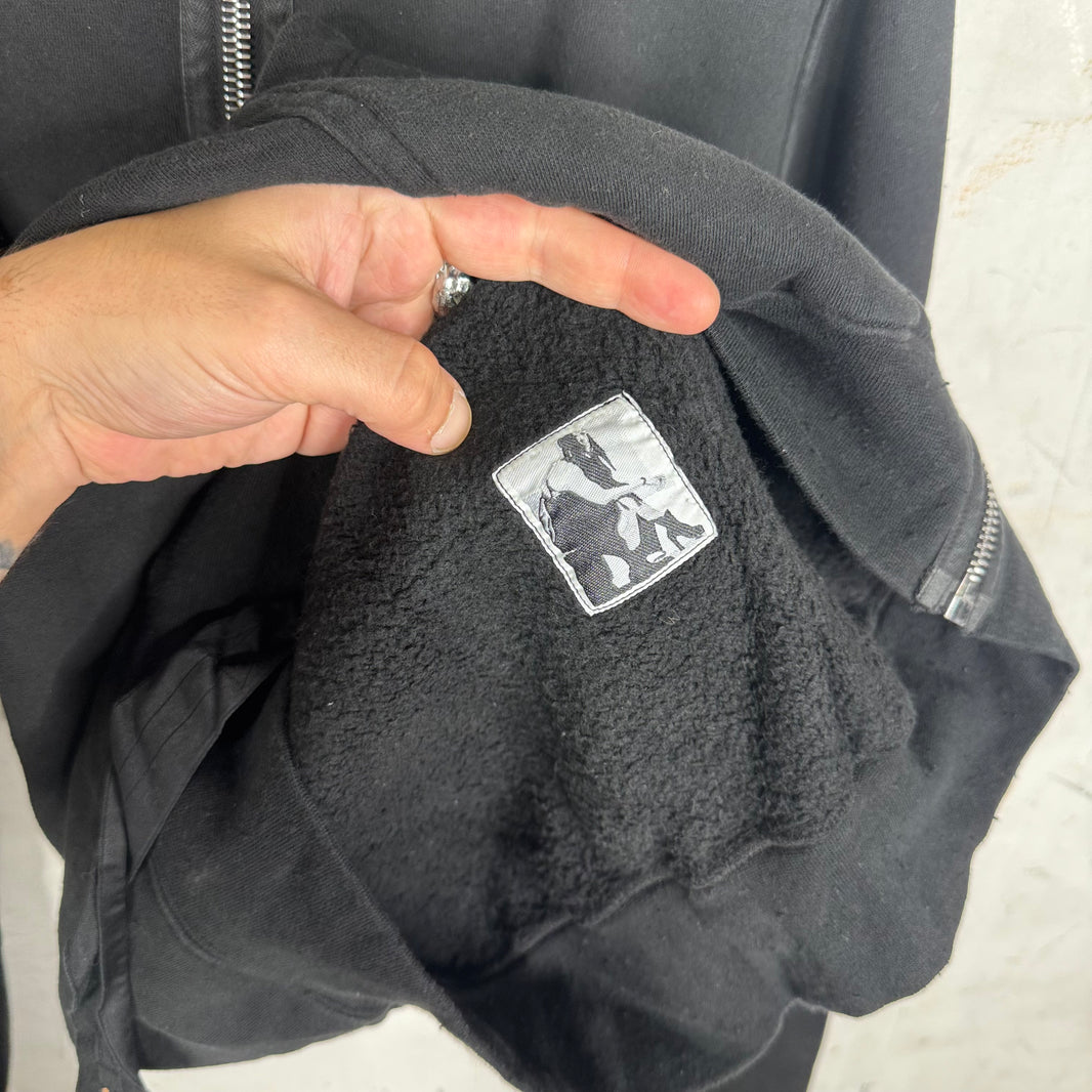 DRKSHDW Black Gimp Hoodie
