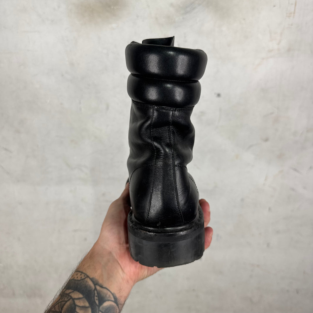 Saint Laurent Black Army Boots