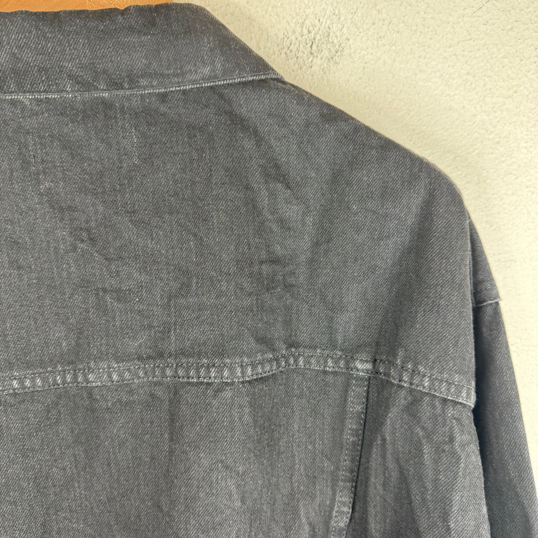 Balenciaga Black Denim Jacket