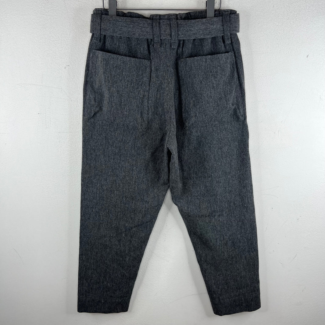 Issey Miyake Belted Wool Trousers