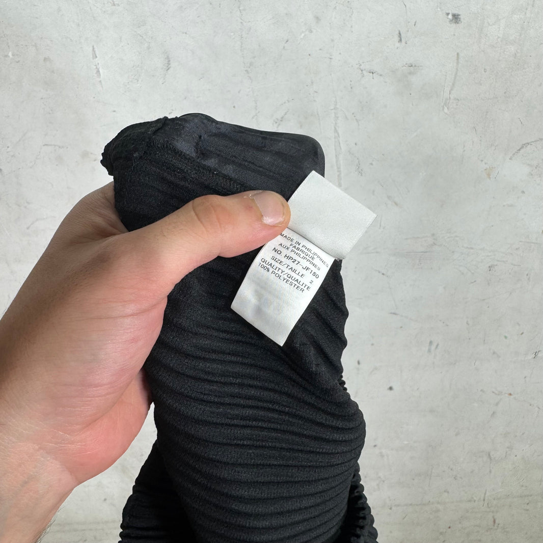 Issey Miyake Black Homme Plisse Trousers