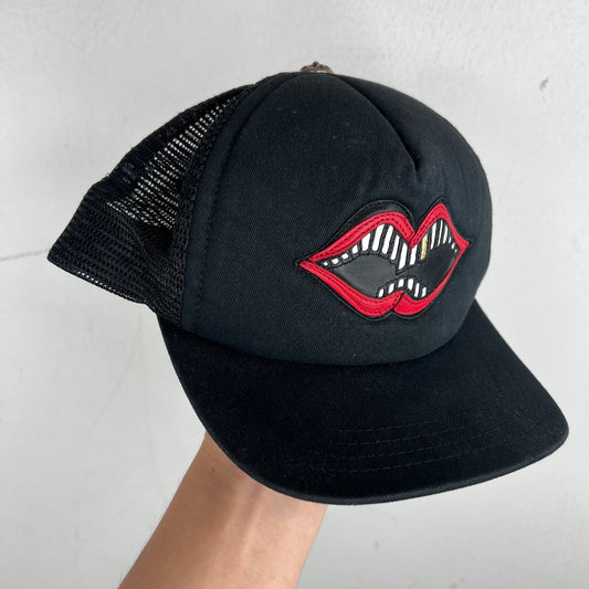 Chrome Hearts Leather Patch Chomper Hat
