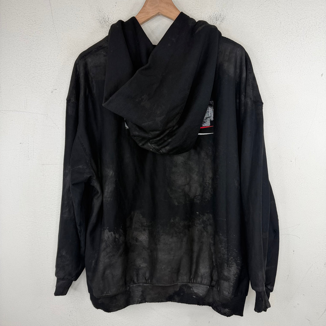 Balenciaga Mud Gaffer Zip-Up Hoodie