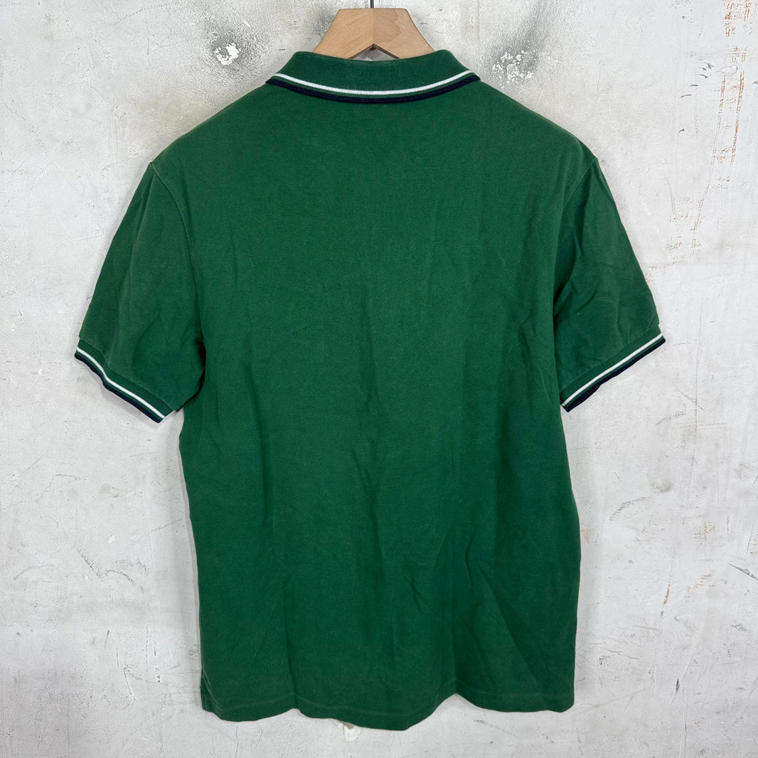 Prada Green Linea Rossa Polo