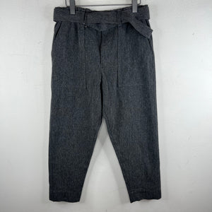 Issey Miyake Belted Wool Trousers
