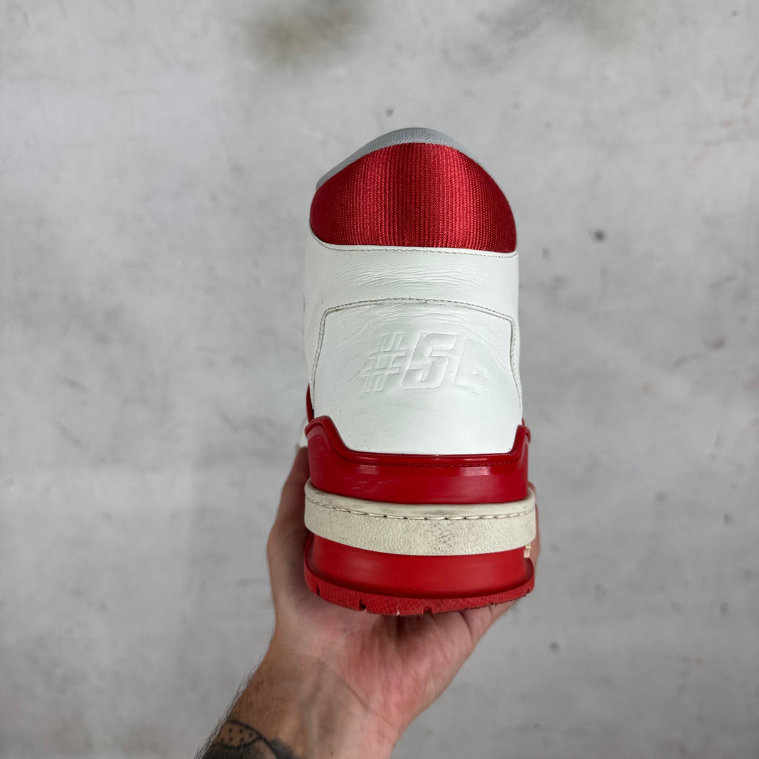 Louis Vuitton Red #54 Mid Trainers