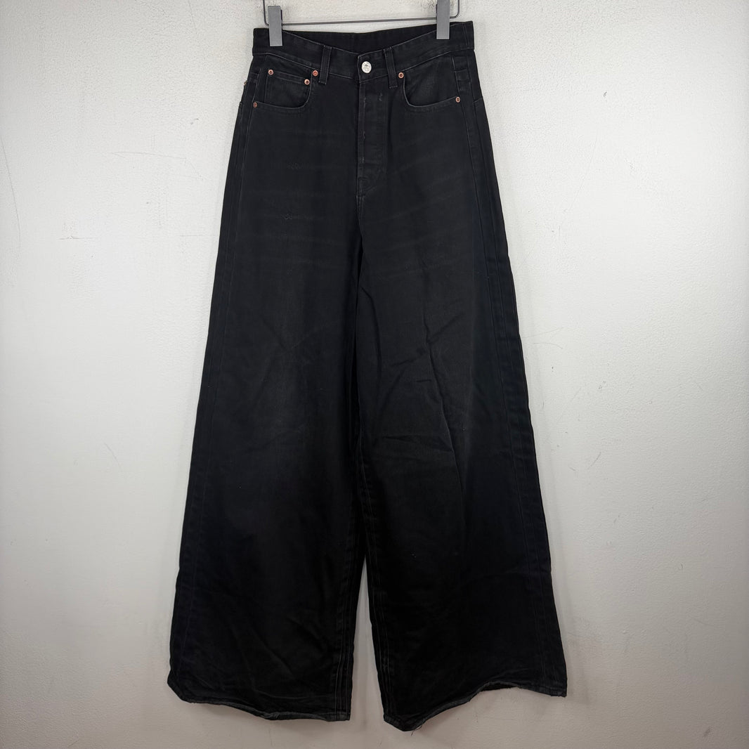 Vetements Black Baggy Jeans