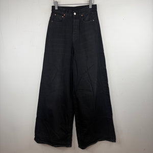 Vetements Black Baggy Jeans