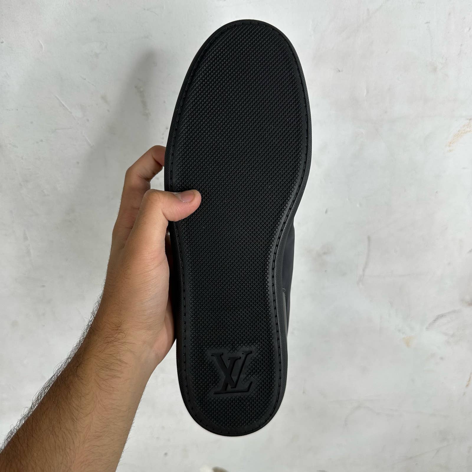 Louis Vuitton Nylon Leather Sneakers