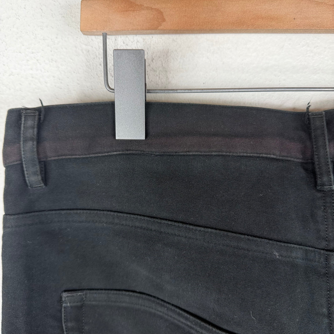 Rick Owens Moleskin Leather Back Pants